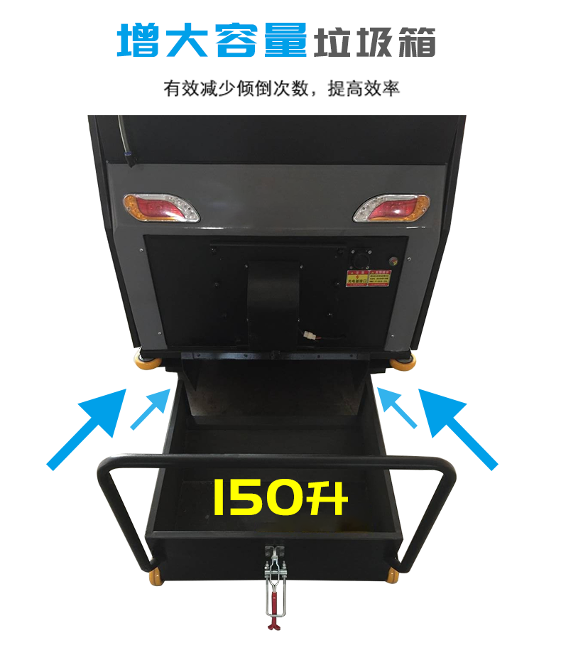 增大容量垃圾箱