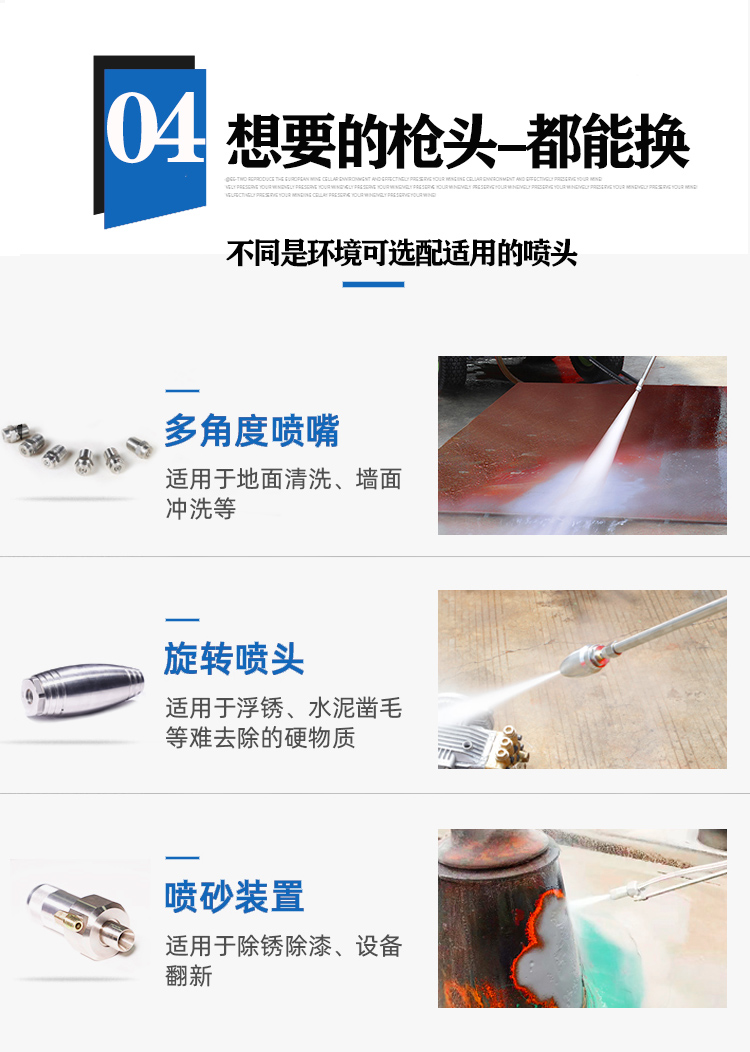 鼎洁盛世高压清洗机DJ280-15E管道疏通机详情_08